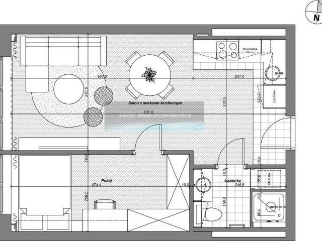 Mieszkanie na sprzedaż 2 pokoje Warszawa Bielany, 37 m2, 4 piętro