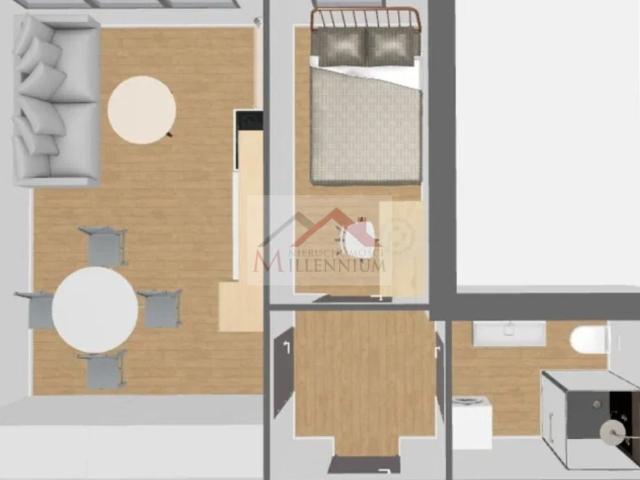 Mieszkanie na sprzedaż 2 pokoje Warszawa Bielany, 35 m2, parter
