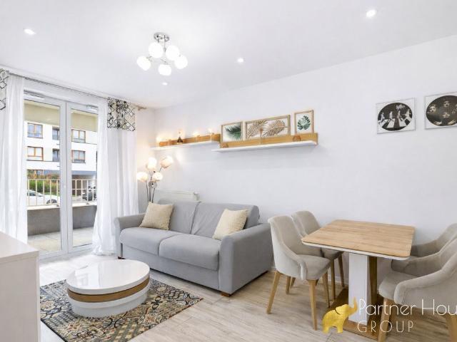 Mieszkanie na sprzedaż 2 pokoje Warszawa Mokotów, 42 m2, parter
