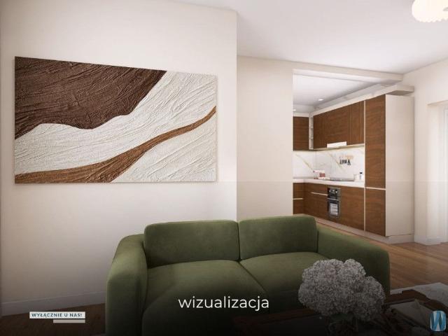 Mieszkanie na sprzedaż 2 pokoje Warszawa Mokotów, 48 m2, parter