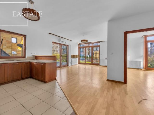 Mieszkanie na sprzedaż 2 pokoje Warszawa Wilanów, 62,30 m2, parter
