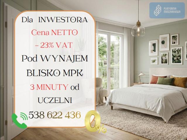 Mieszkanie na sprzedaż 2 pokoje Wrocław Fabryczna, 37,64 m2, 5 piętro