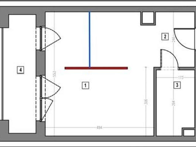 Mieszkanie na sprzedaż 2 pokoje Wrocław Krzyki, 36 m2, 3 piętro