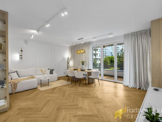Mieszkanie na sprzedaż 5 pokoi Warszawa Mokotów, 116,80 m2, 2 piętro