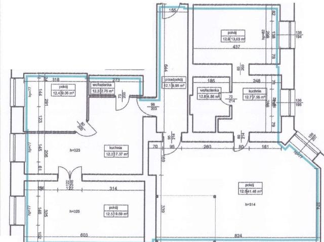 Mieszkanie na sprzedaż 5 pokoi Łódź Śródmieście, 128 m2, 2 piętro