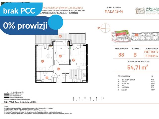 Mieszkanie na sprzedaż, Bydgoszcz, Fordońska