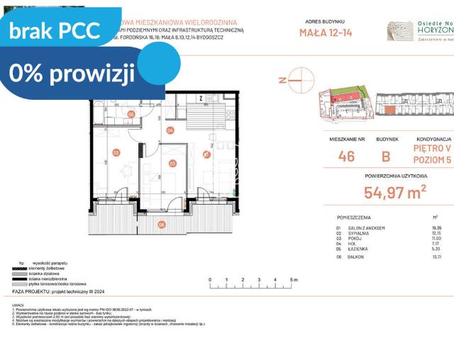 Mieszkanie na sprzedaż, Bydgoszcz, Fordońska