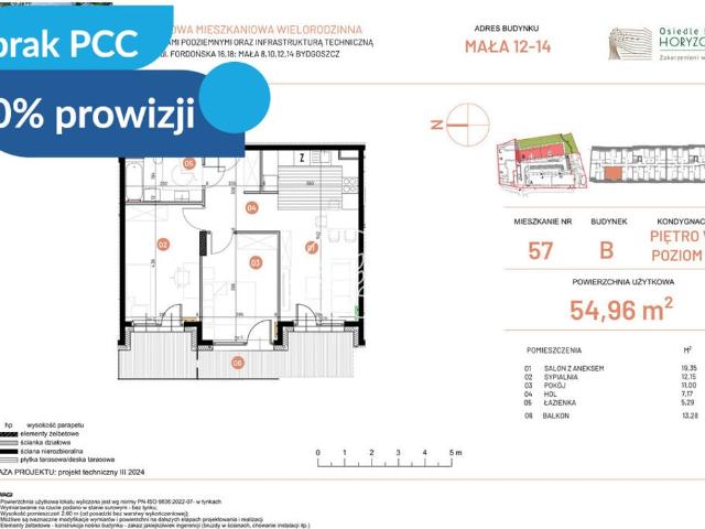 Mieszkanie na sprzedaż, Bydgoszcz, Fordońska