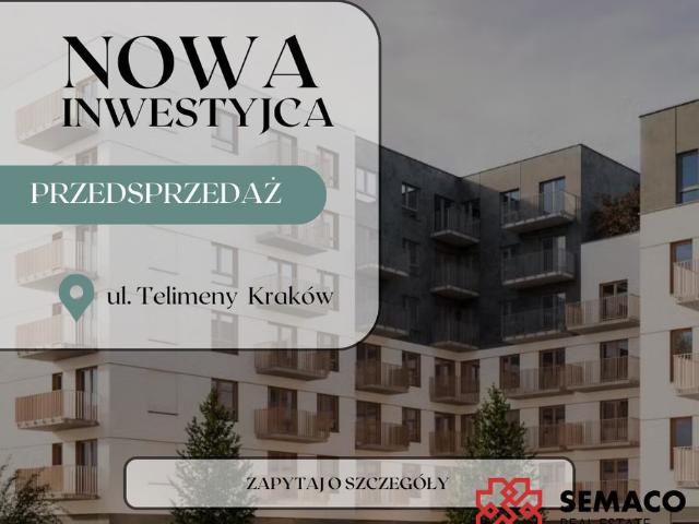 Mieszkanie na sprzedaż, Kraków, Bieżanów Prokocim, Telimeny