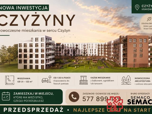 Mieszkanie na sprzedaż, Kraków, Czyżyny, Tomickiego