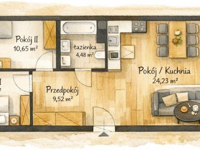 Mieszkanie na sprzedaż, Kraków, Prądnik Biały, Glogera