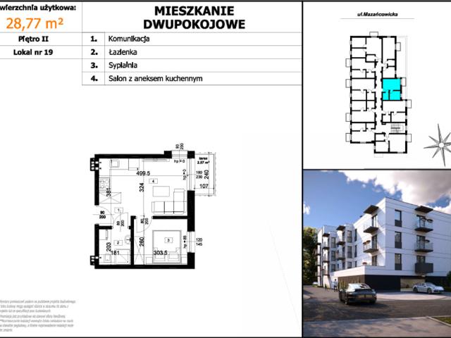 Mieszkanie na sprzedaż, Mazańcowicka