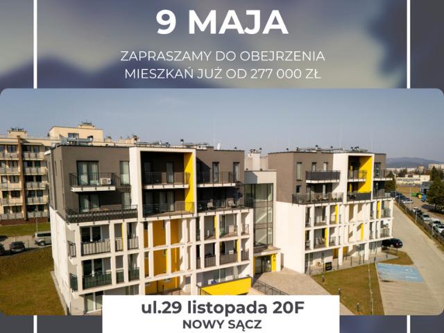 Mieszkanie na sprzedaż, Nowy Sącz, 29 Listopada