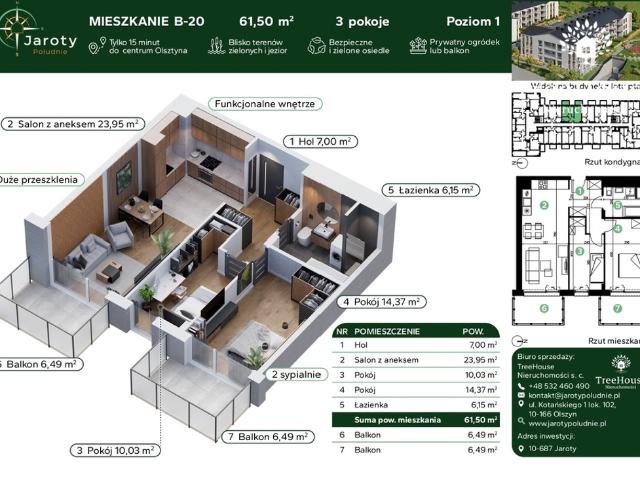 Mieszkanie na sprzedaż, Podłużna