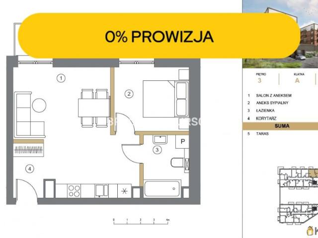 Mieszkanie na sprzedaż woj. małopolskie. Wieliczka, ul. A. Asnyka, 586 450 PLN, 41,77 m2
