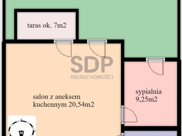 Mieszkanie na sprzedaż woj. dolnośląskie. Wrocław, Krzyki/Księże Małe, ul. Krakowska, 620 496 PLN, 50,10 m2