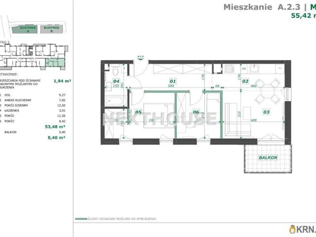 Mieszkanie na sprzedaż woj. śląskie. Gliwice, 545 000 PLN, 53,48 m2