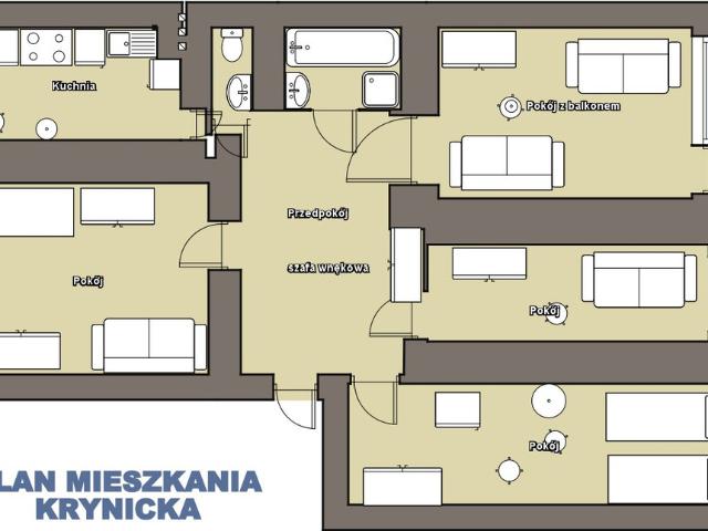 Mieszkanie na sprzedaż, Wrocław, Krzyki