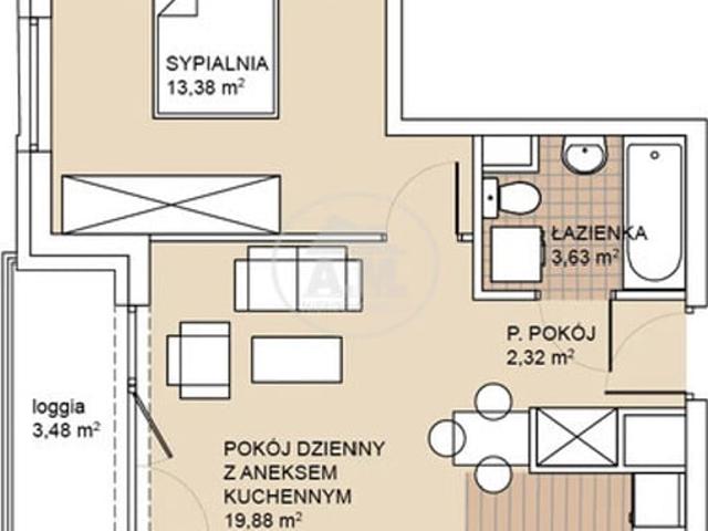 Mieszkanie na sprzedaż, Wrocław, Psie Pole, Lothara Herbsta