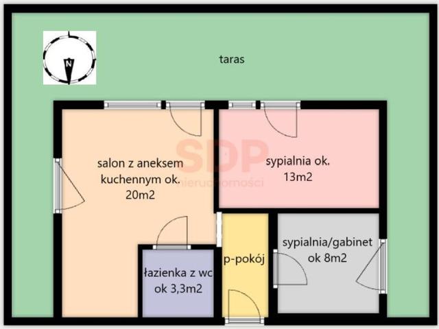 Mieszkanie na sprzedaż, Wrocław, Śródmieście, Dmowskiego