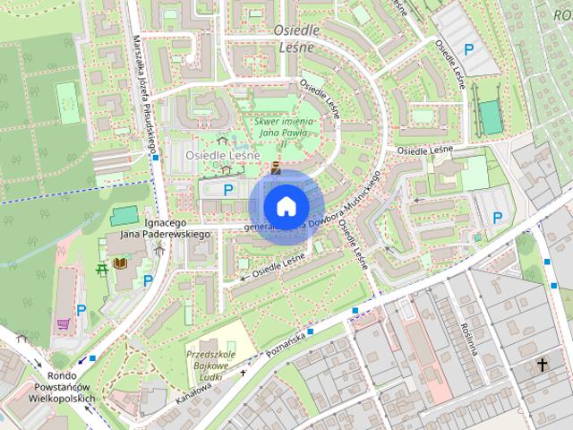Mieszkanie na wynajem kawalerka 1,5 pokoju 38,80 m2 os. Leśne