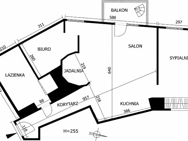 Mieszkanie na Wynajem Kraków, Podgórze, Dębniki, ul. gen. Antoniego Józefa Madalińskiego