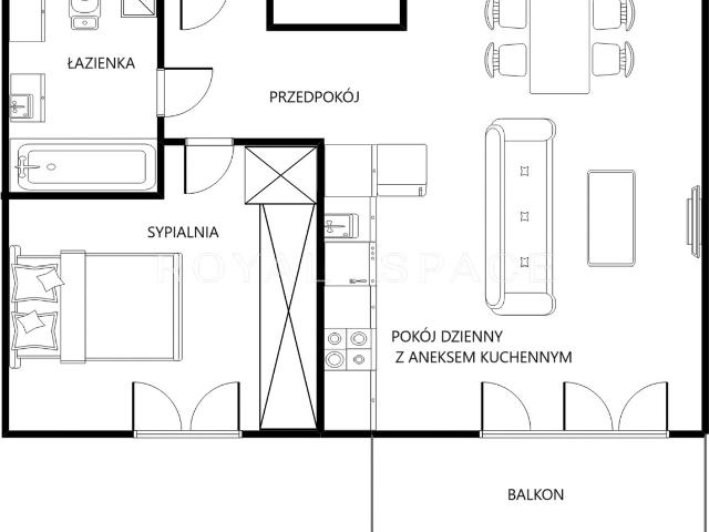 Mieszkanie na Wynajem Kraków, Śródmieście, Grzegórzki, ul. Grzegórzecka