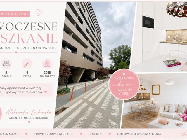 Mieszkanie na wynajem, Poznań, Nałkowskiej