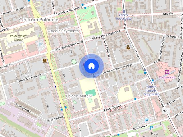 Mieszkanie na wynajem w Centrum Zabrza z balkonem