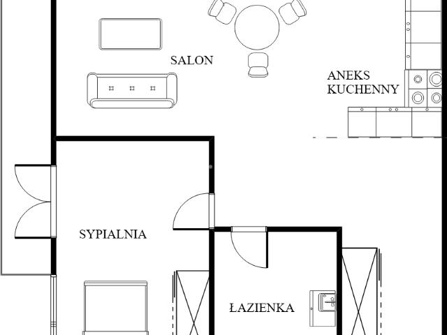 Mieszkanie na Wynajem Warszawa, Wola, ul. Krochmalna