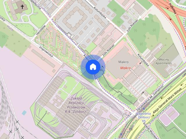 Mieszkanie na wynajem z ogródkiem w Bielanach