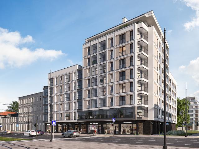 Mieszkanie, Łódź Śródmieście, al. Piłsudskiego 37, Diasfera III, 6.5