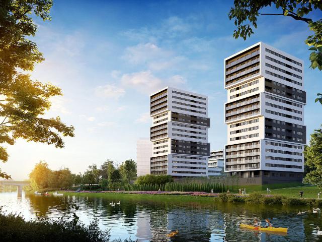 Mieszkanie, Bydgoszcz Bartodzieje, Fordońska 4, Aura Towers w Bydgoszczy mieszkania z widokiem na Brdę!, C.16.129