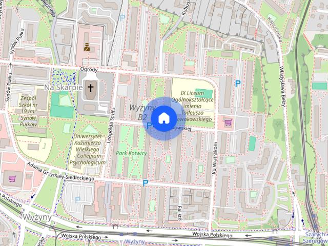 Mieszkanie dla STUDENTÓW na parterze z balkonem w Bydgoszczy