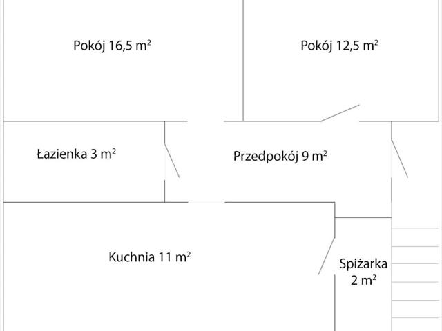 Mieszkanie do remontu z działką i garażem w Pawłowicach