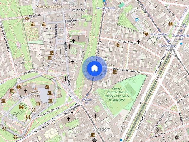 Mieszkanie do wynajęcia, 40 m², 1 pokój Kraków Stare Miasto