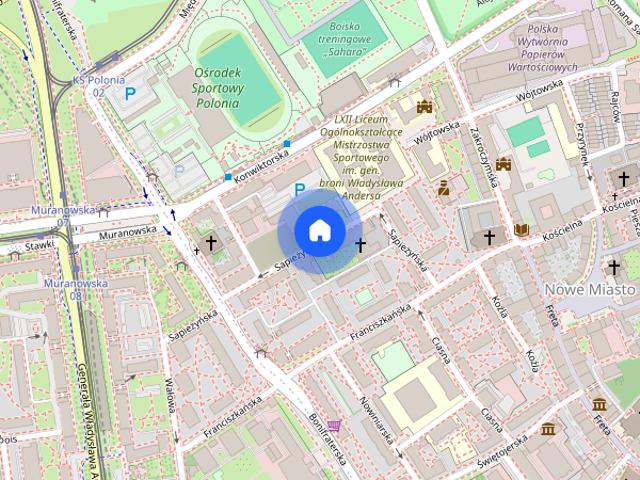 Mieszkanie do wynajęcia, 40 m², 2 pokoje Warszawa Śródmieście