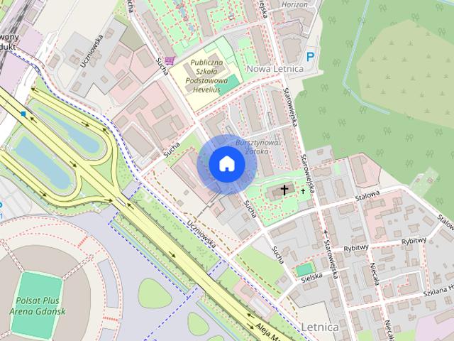 Mieszkanie do wynajęcia, 41 m², 2 pokoje Gdańsk Letnica