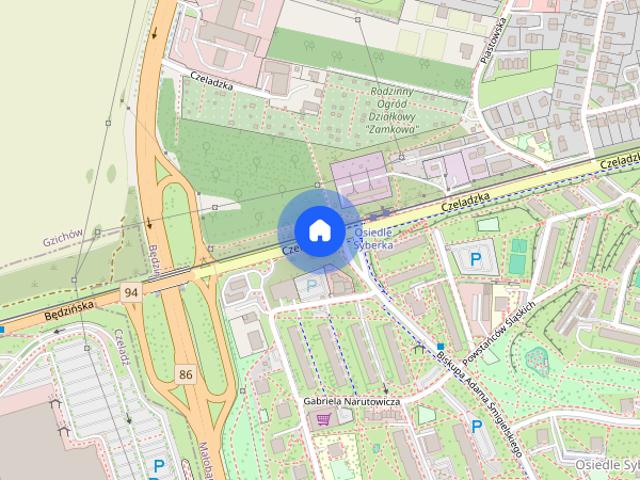 Mieszkanie do wynajęcia, 42 m², 2 pokoje Będzin