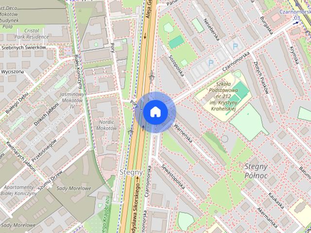 Mieszkanie do wynajęcia, 48 m², 2 pokoje Warszawa Mokotów Stegny