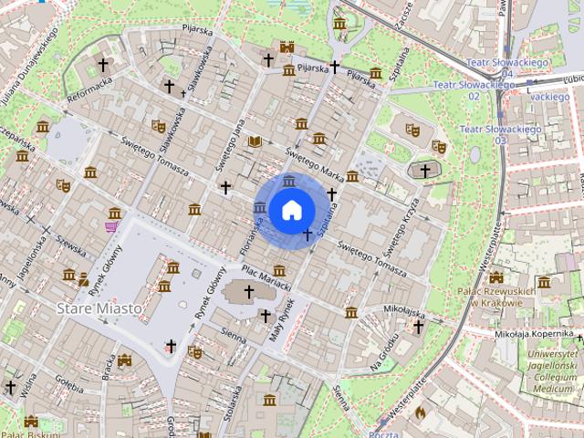 Mieszkanie do wynajęcia, 53 m², 3 pokoje Kraków Stare Miasto