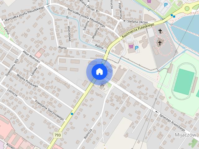 Mieszkanie do wynajęcia, 50 m², 3 pokoje Myszków