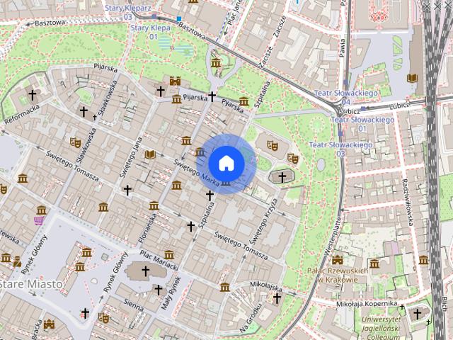 Mieszkanie do wynajęcia, 64 m², 2 pokoje Kraków Stare Miasto