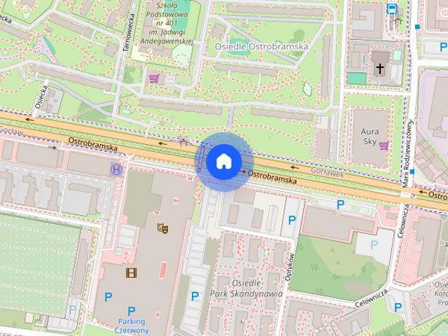Mieszkanie do wynajęcia, 22 m², 1 pokój Warszawa Praga Południe