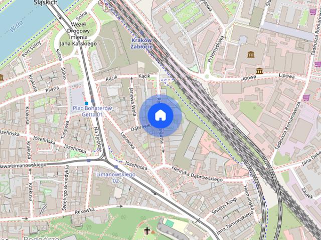 Mieszkanie do wynajęcia, 32 m², 1 pokój Kraków Podgórze Podgórze Stare