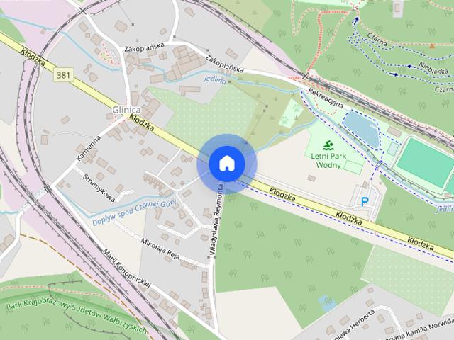 Mieszkanie do wynajęcia, 37 m², 2 pokoje Jedlina Zdrój