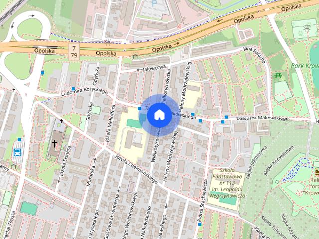 Mieszkanie do wynajęcia Kraków Azory | 61 m² | 3 pokoje |