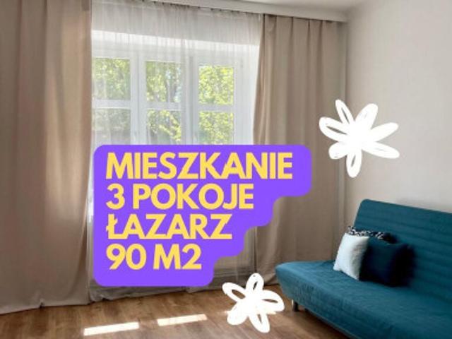 Mieszkanie do wynajęcia, Poznań Łazarz Andrzeja i Władysława Niegolewskich, 3250 PLN, 90 m2, domy 731/4156/OMW
