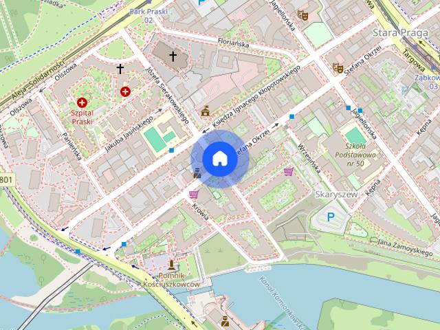 Mieszkanie do wynajęcia – Praga Północ, ul. Sierakowskiego