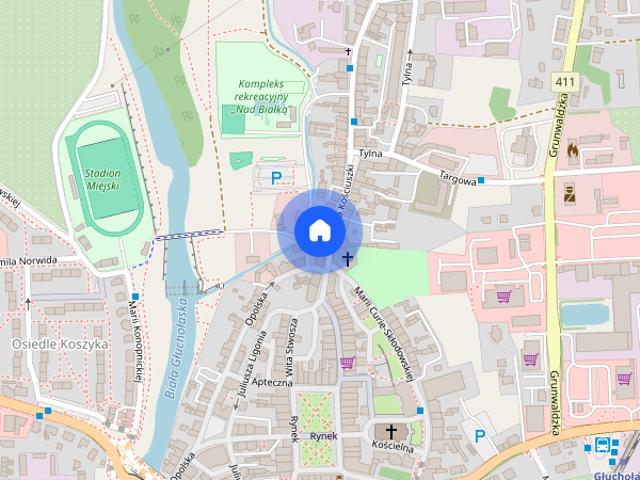 Mieszkanie Głuchołazy Powstańców Śląskich z parkingiem prywatnym